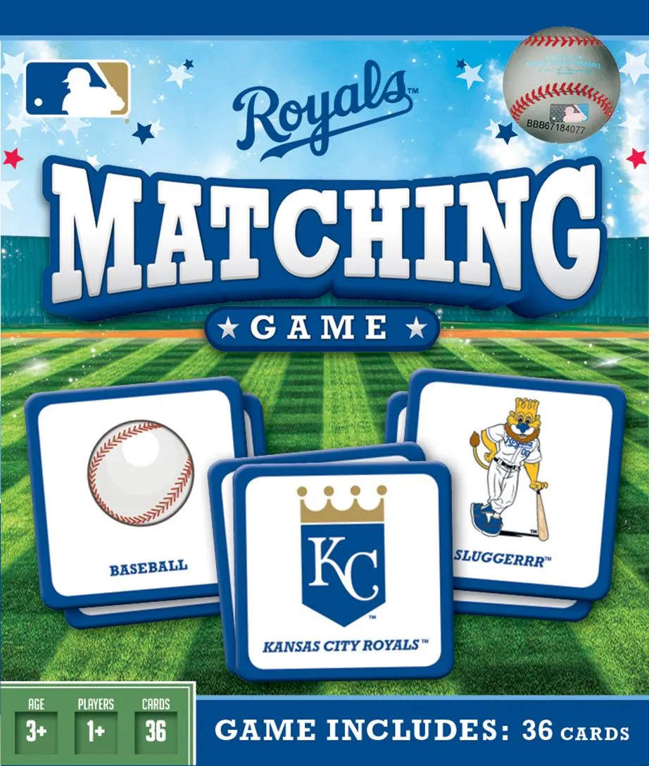Kansas City Royals MLB Matching Game