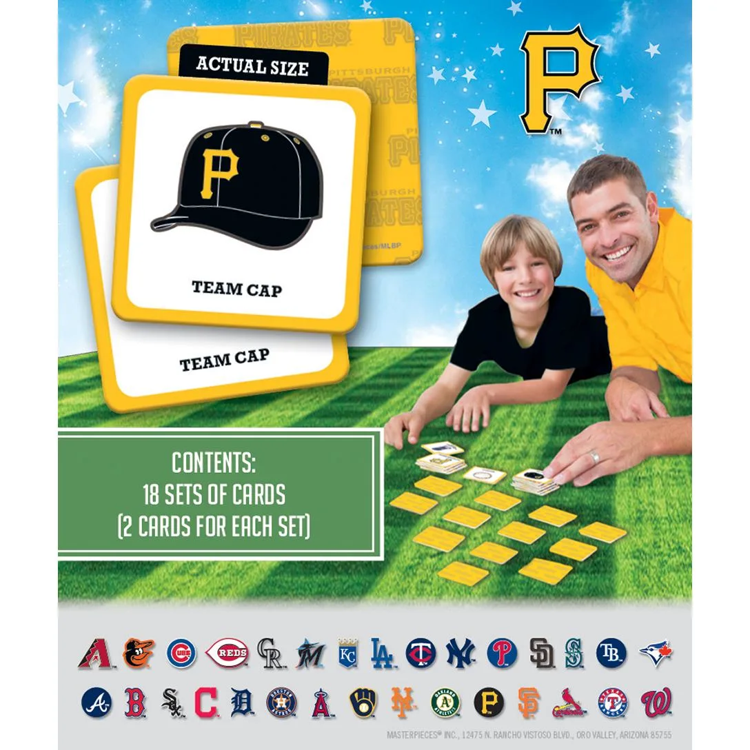 Pittsburgh Pirates MLB Matching Game