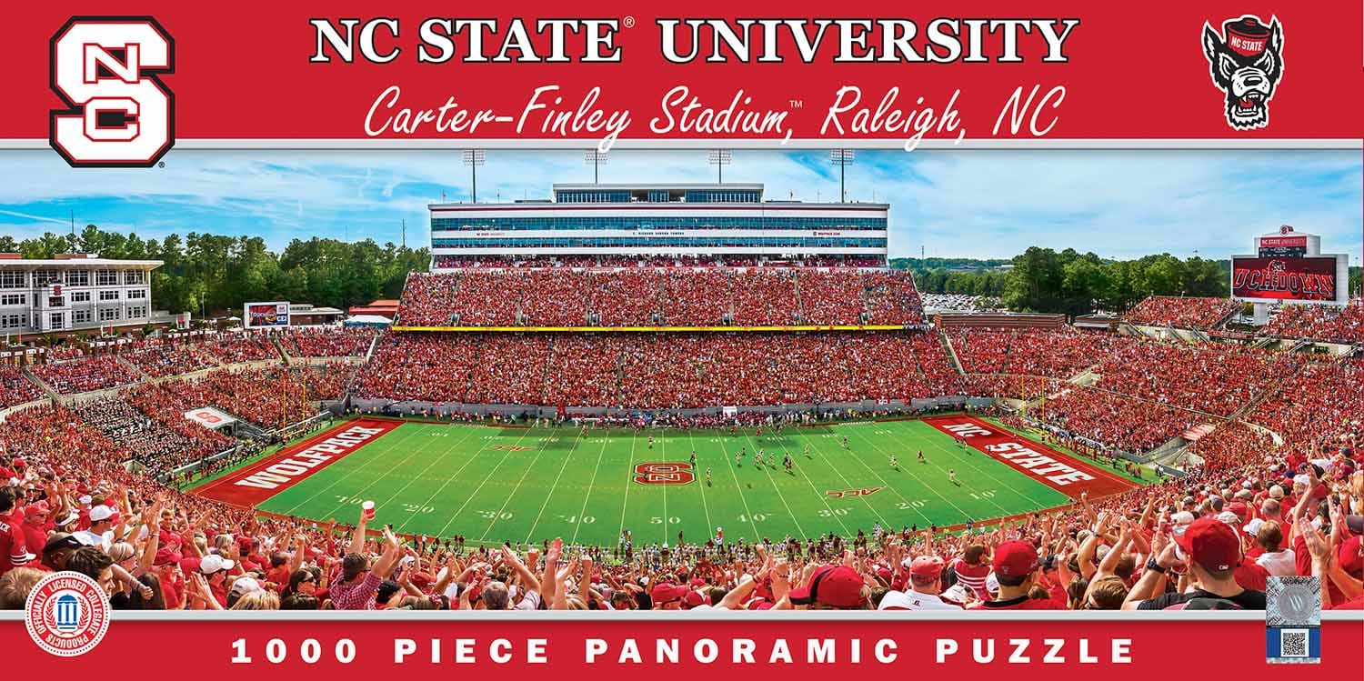 NC State Wolfpack NCAA Stadium Panoramics Center View