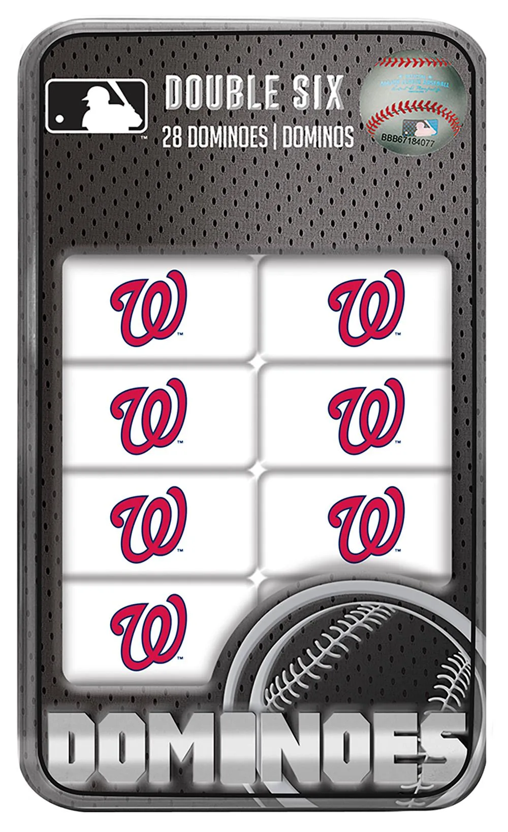Washington Nationals MLB Dominoes