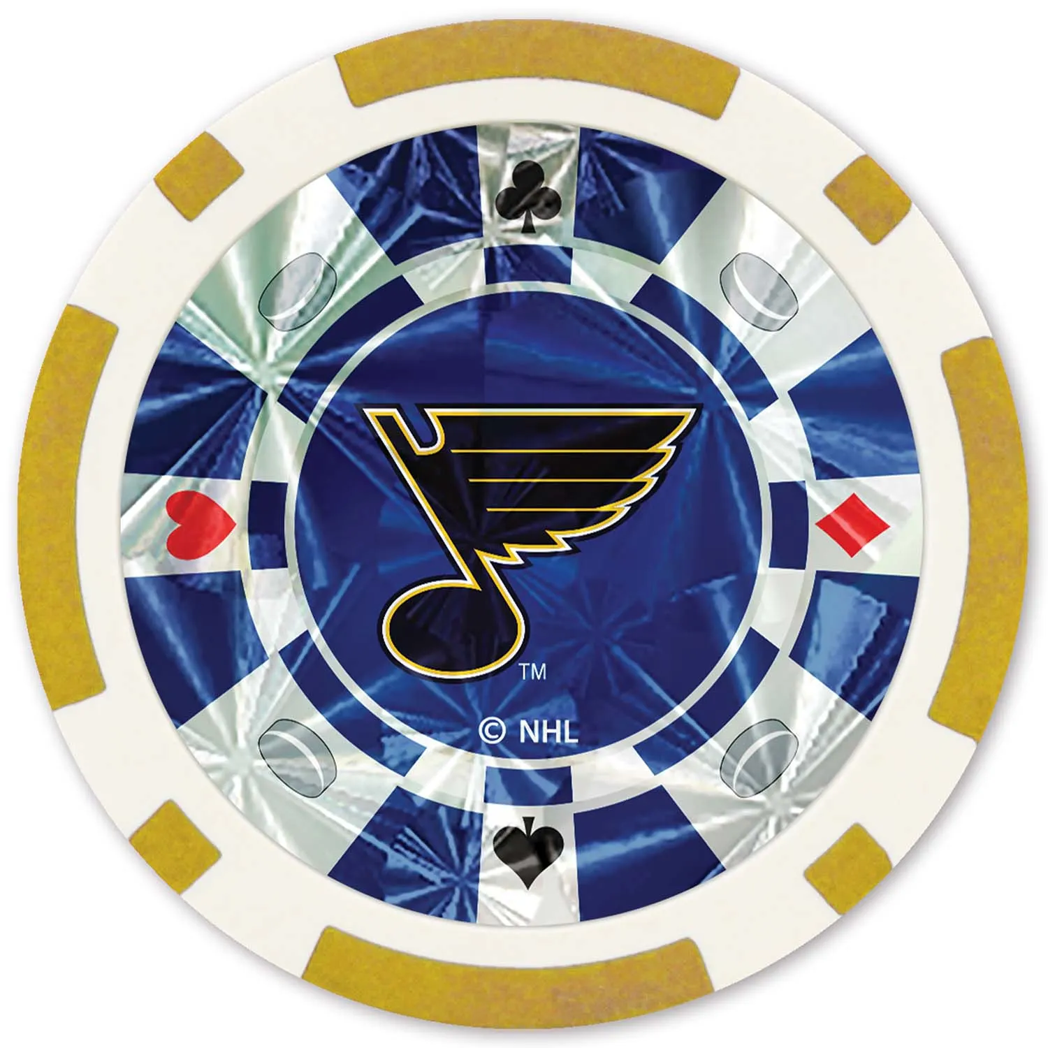 St. Louis Blues Poker Chips (20pc)