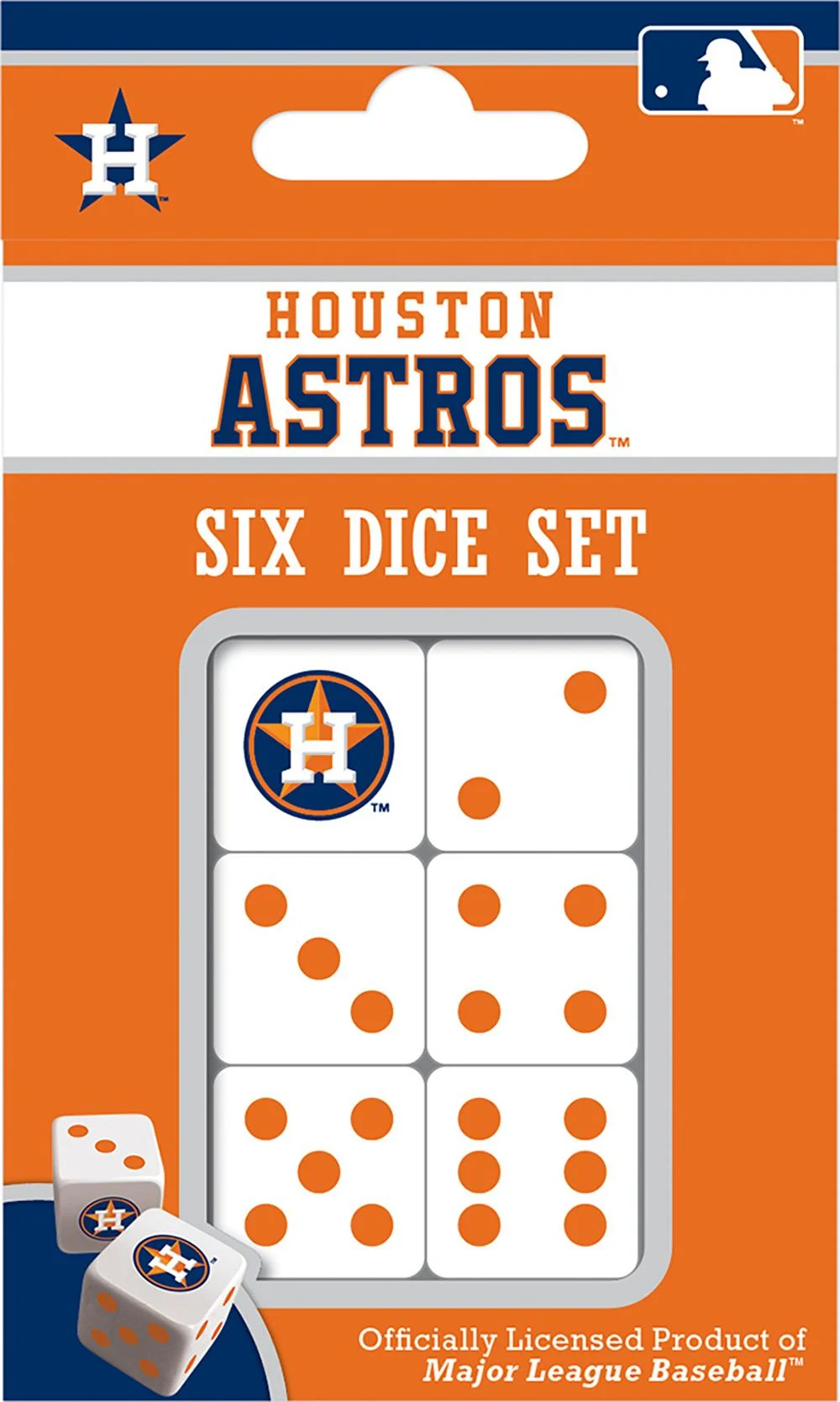 Houston Astros MLB Dice Set