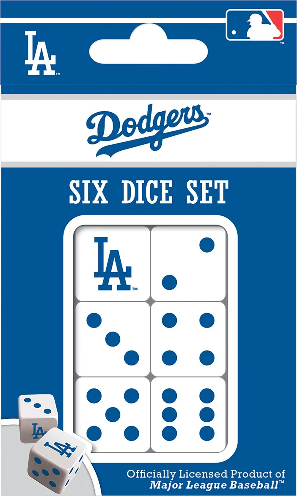 Los Angeles Dodgers MLB Dice Set