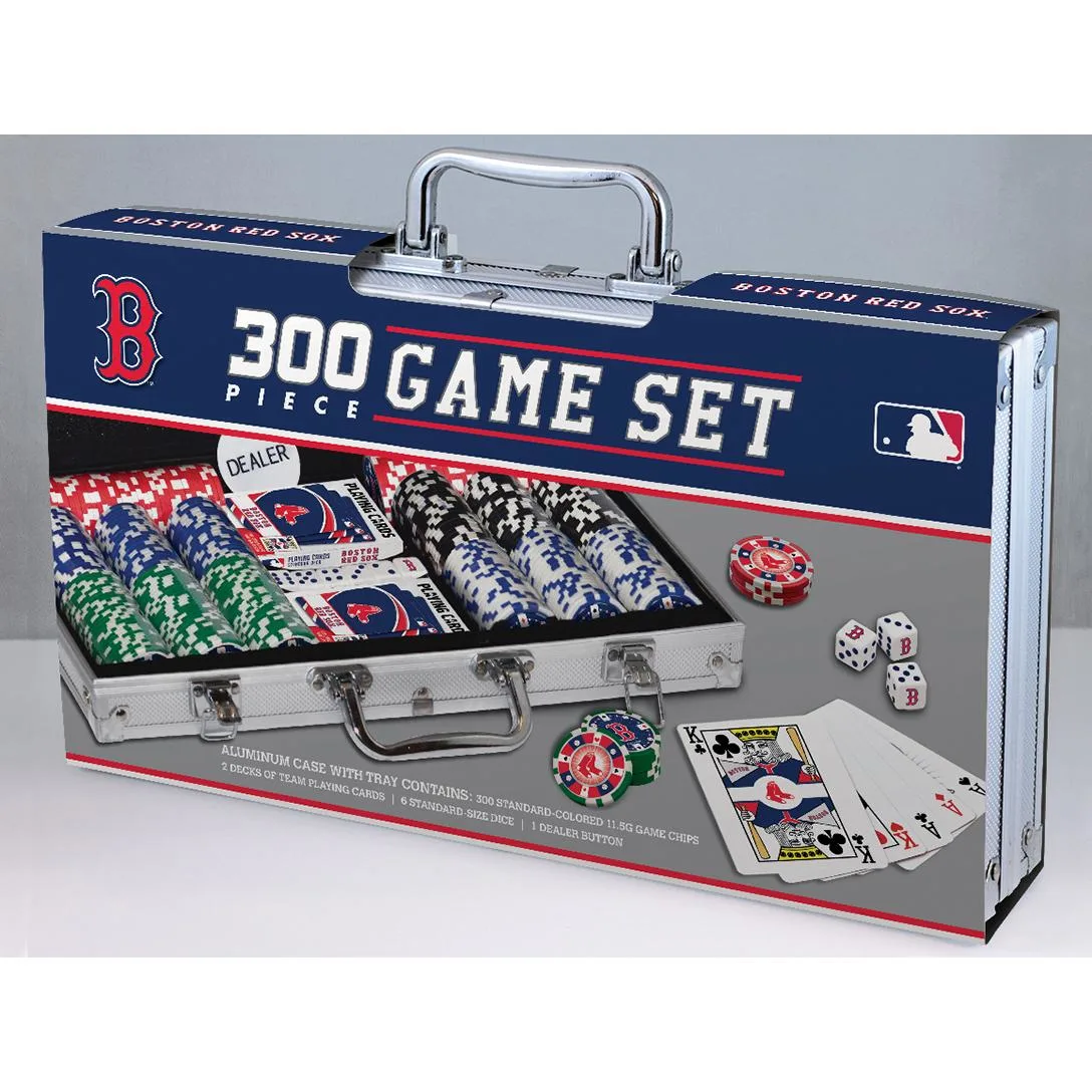 Boston Red Sox MLB 300pc Poker Set