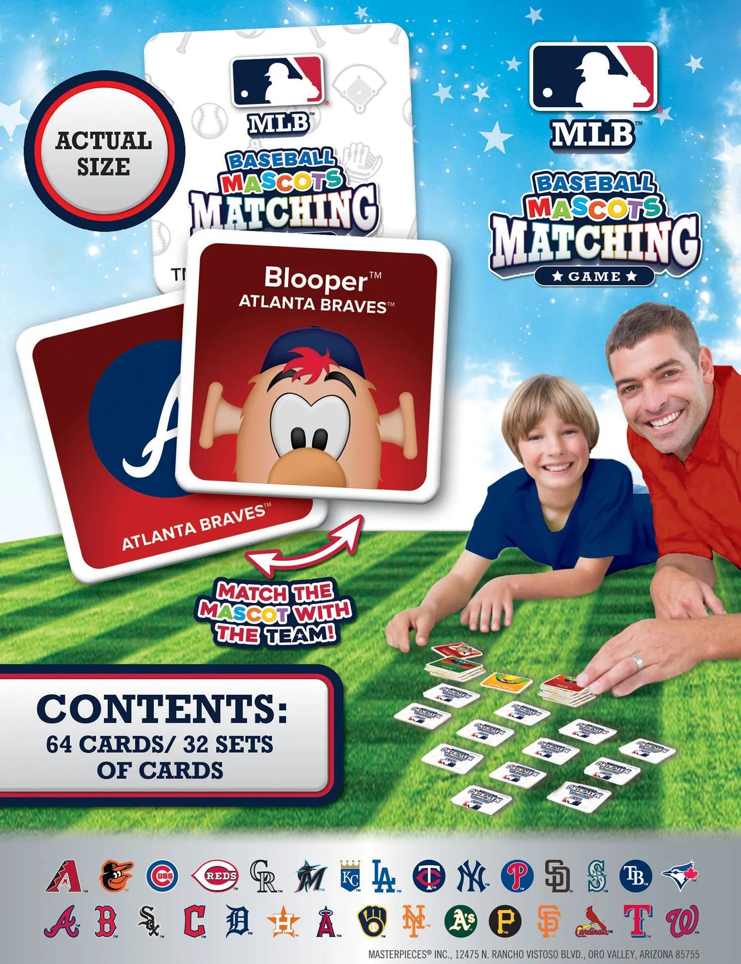 MLB - Mascots Matching Game - Scratch and Dent