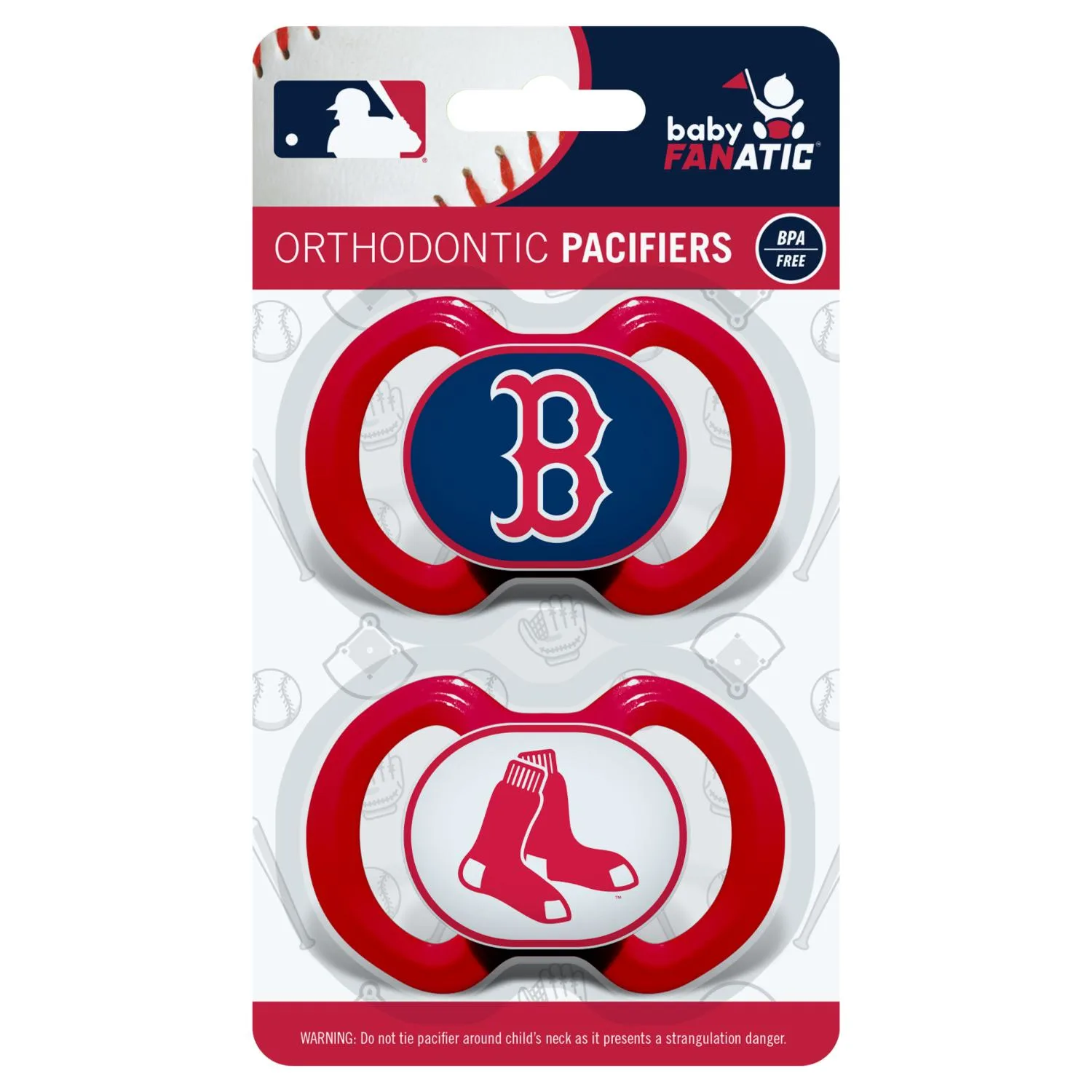 Boston Red Sox MLB Pacifier 2-Pack