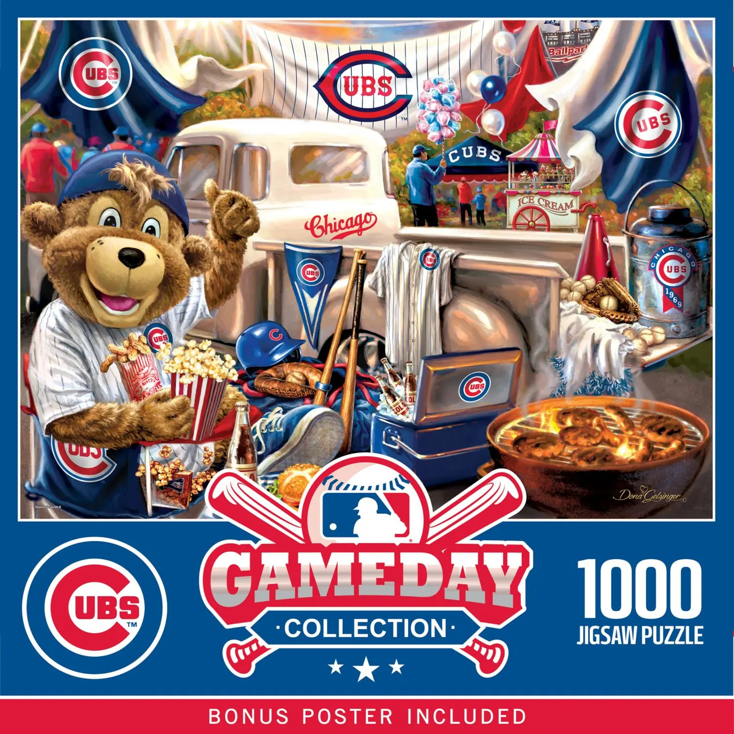 Chicago Cubs MLB Gameday 1000pc Puzzle