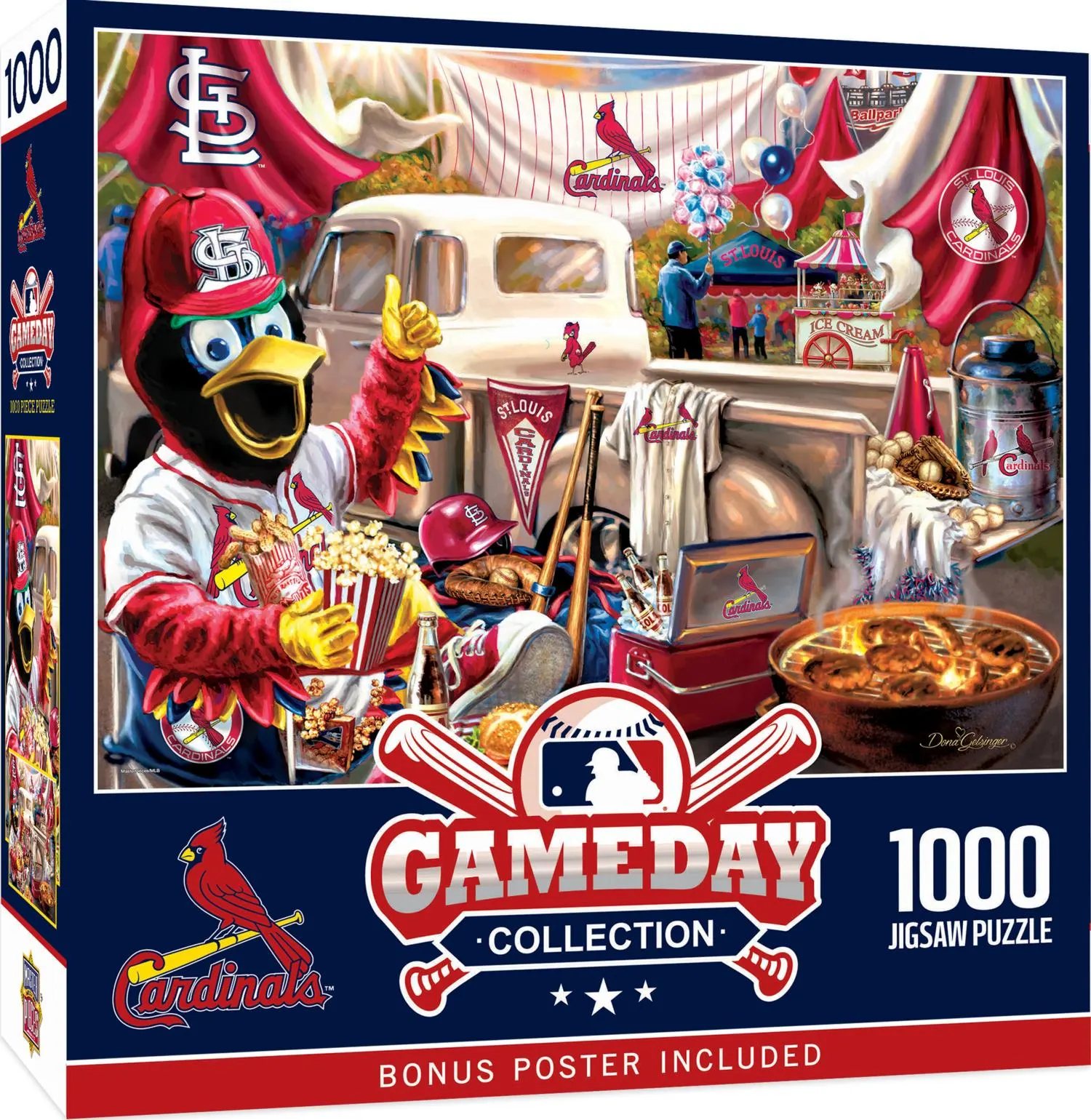 St. Louis Cardinals MLB Gameday 1000pc Puzzle