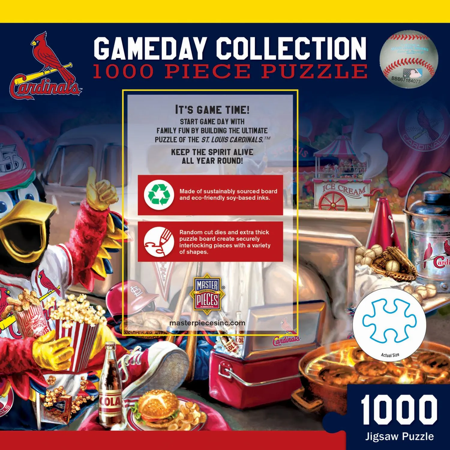 St. Louis Cardinals MLB Gameday 1000pc Puzzle