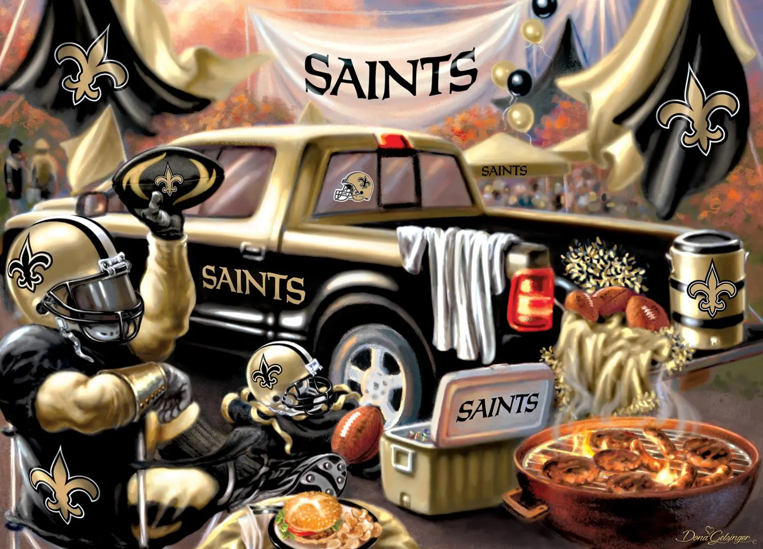 New Orleans Saints NFL Gameday Sports