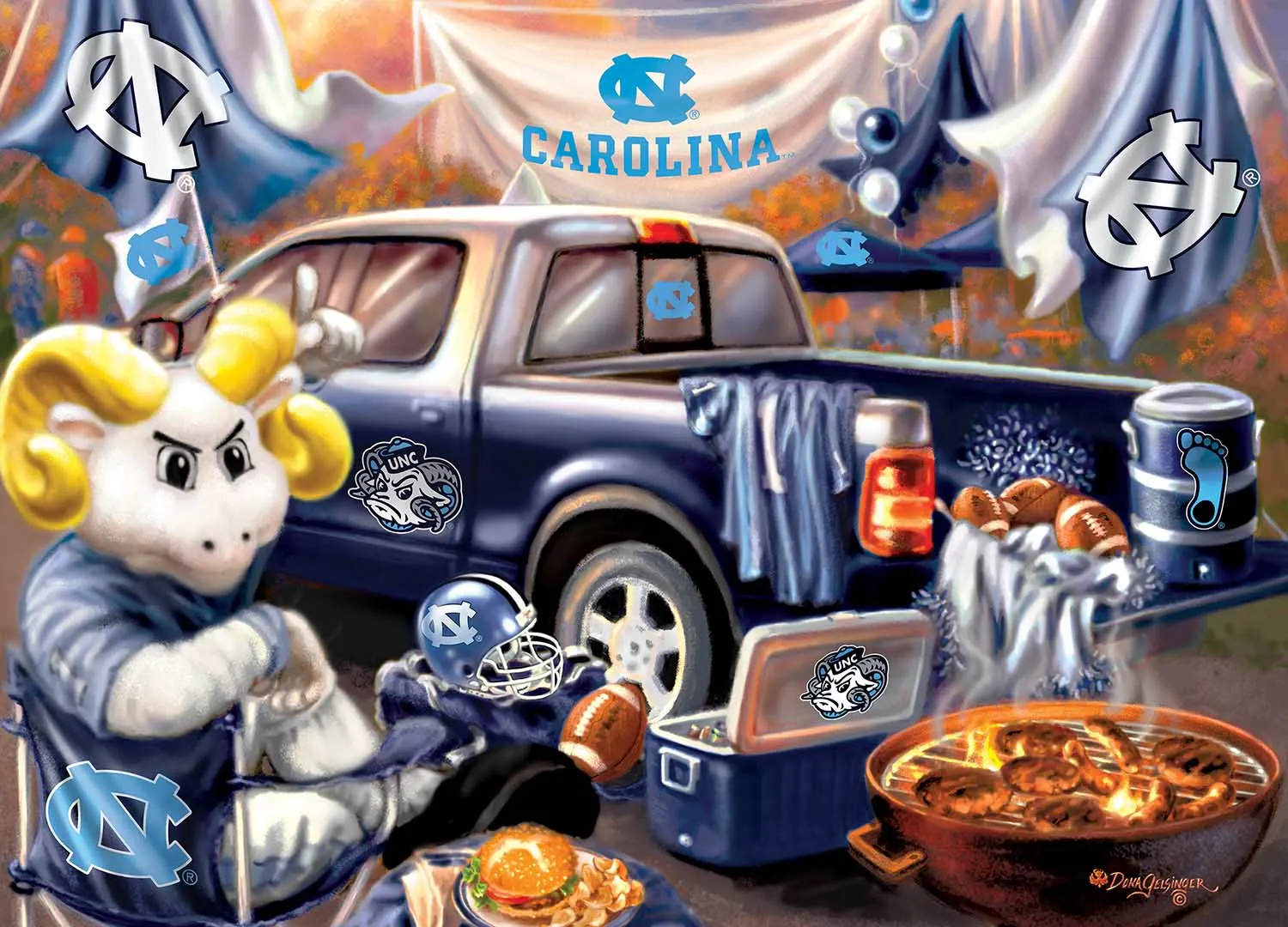 North Carolina Gameday Sports By MasterPieces