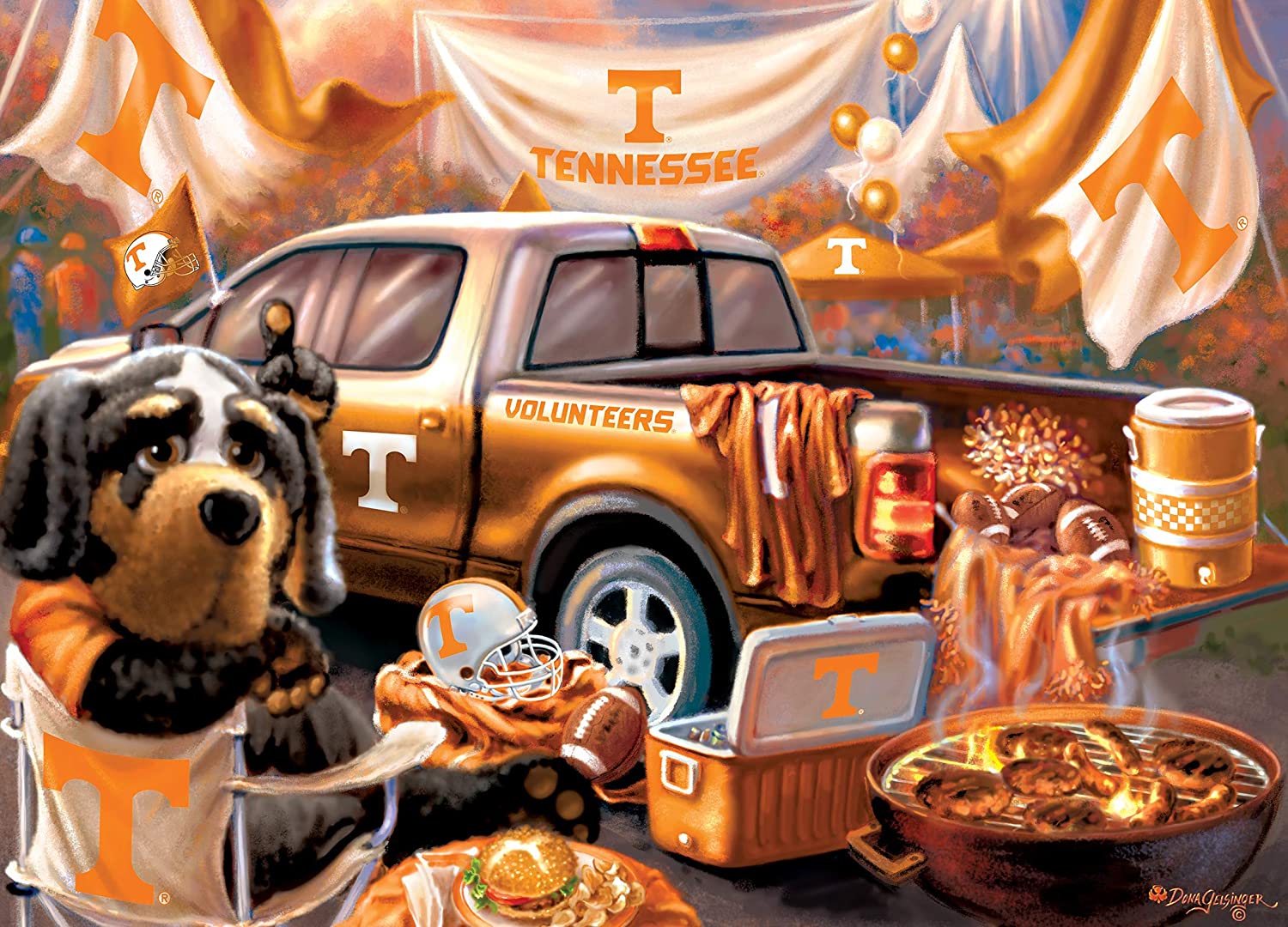 Tennessee Gameday Sports Jigsaw Puzzle