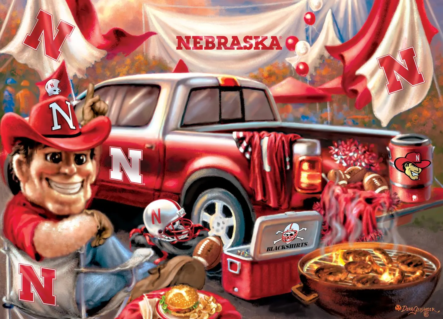 Nebraska Cornhuskers NCAA Gameday Sports