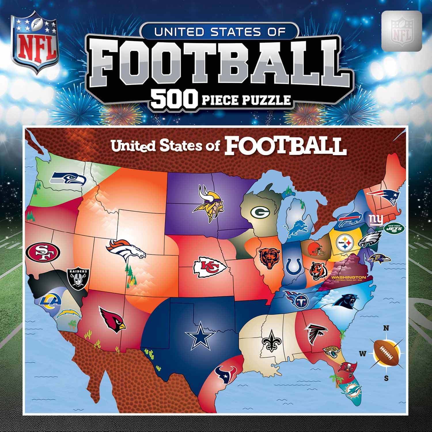 NFL USA Map