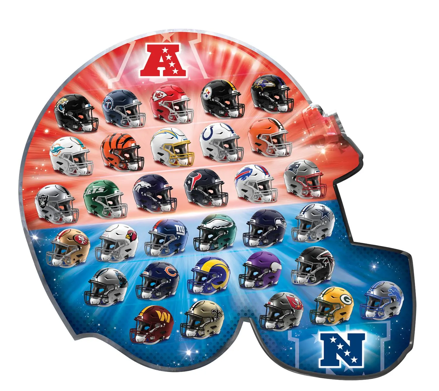 NFL Teams League Helmets Sports