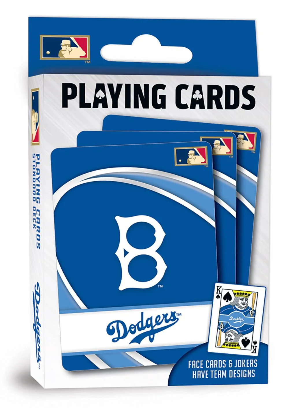 Brooklyn Dodgers MLB Playing Cards