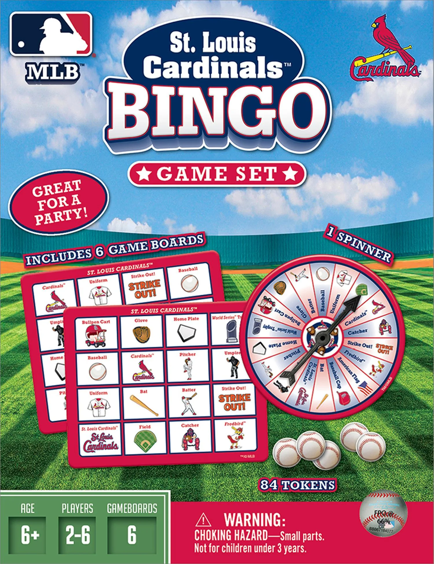 St. Louis Cardinals Bingo Game