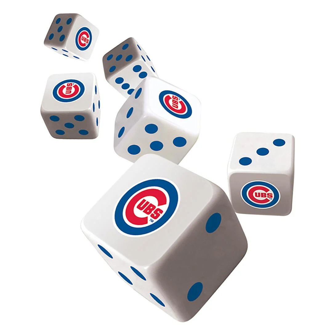 Chicago Cubs MLB 2-pack Playing Cards & Dice Set