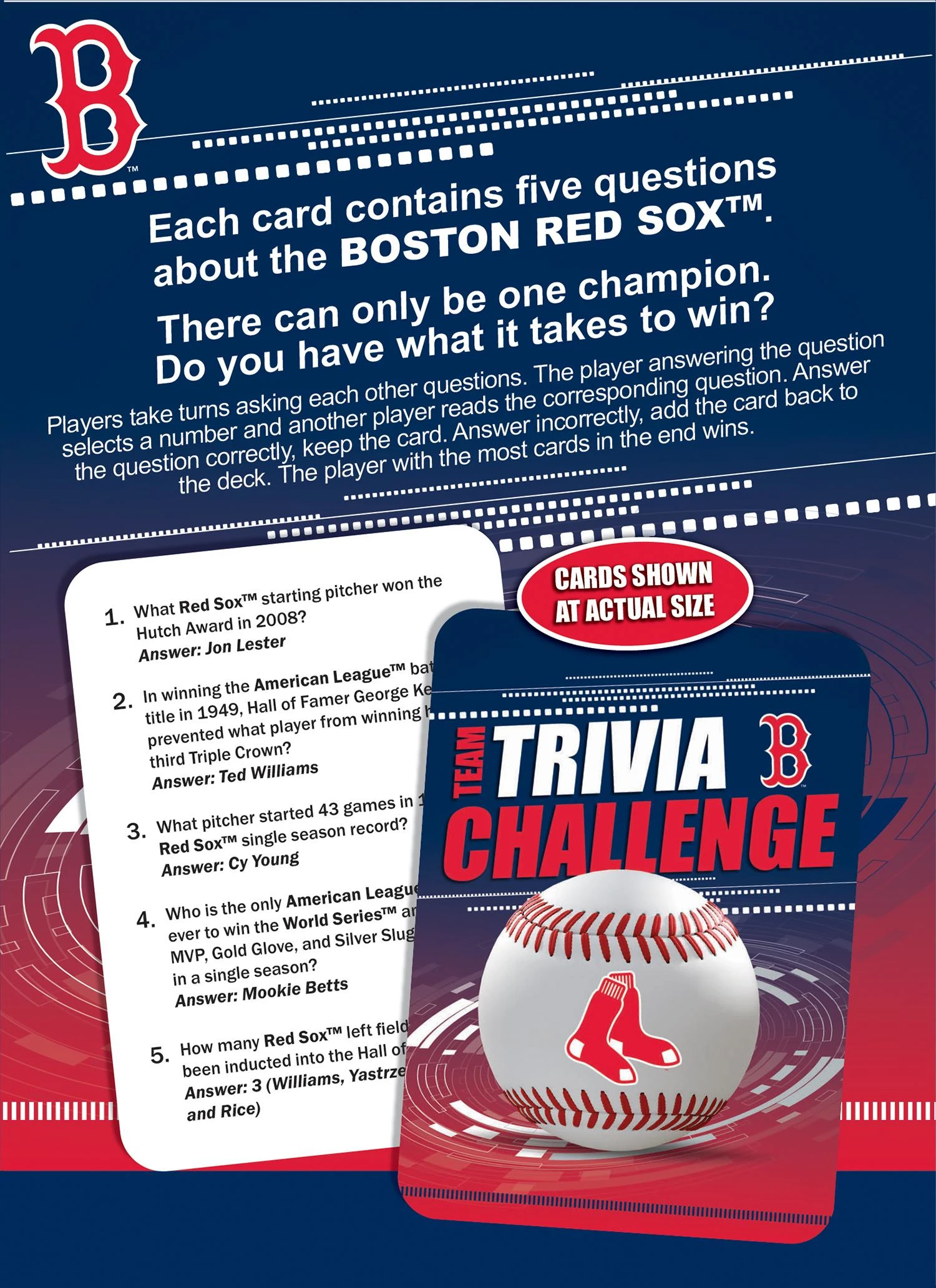 Boston Red Sox MLB Trivia Challenge