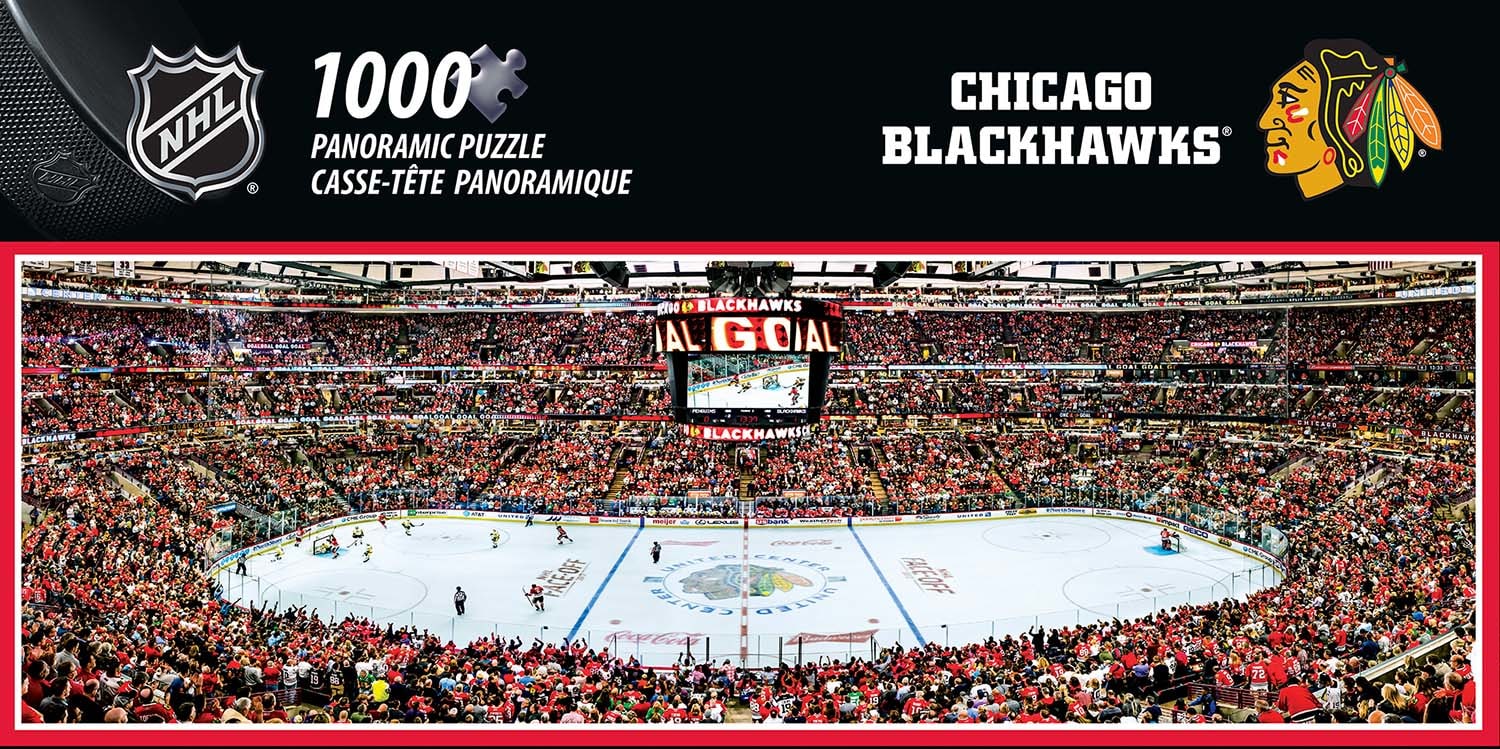 Chicago Blackhawks NHL Stadium Panoramics Center View