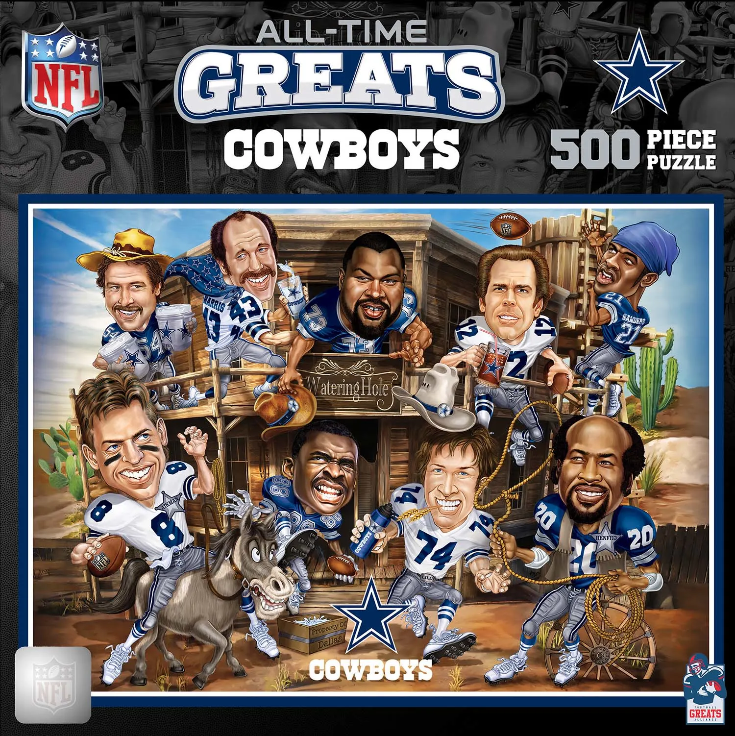 Dallas Cowboys NFL All-Time Greats d