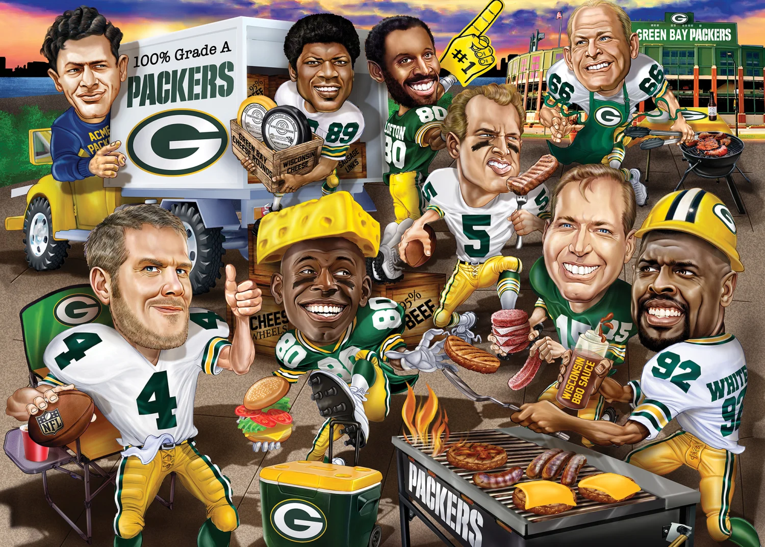Green Bay Packers All-Time Greats Famous People