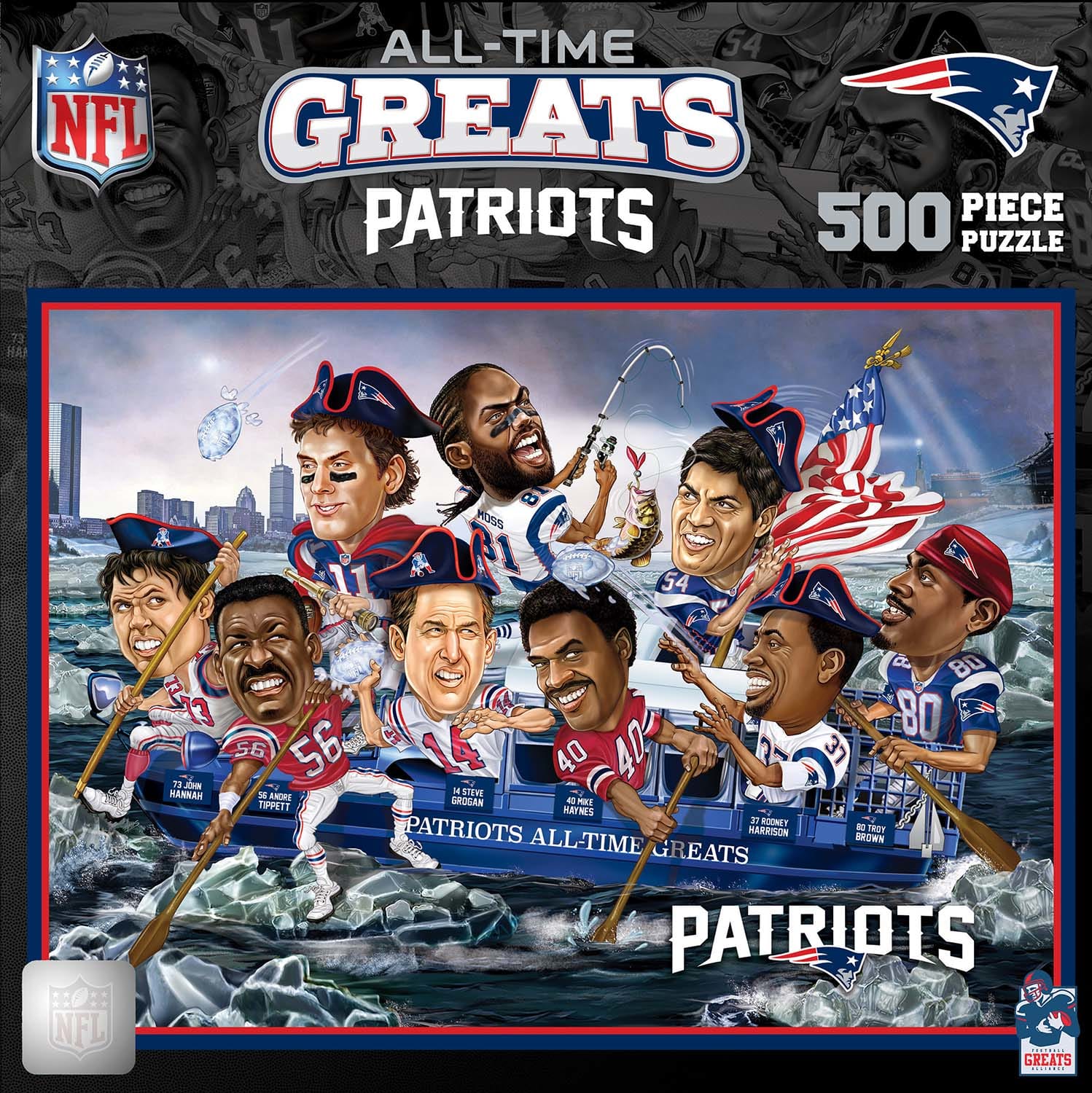 New England Patriots NFL All-Time Greats