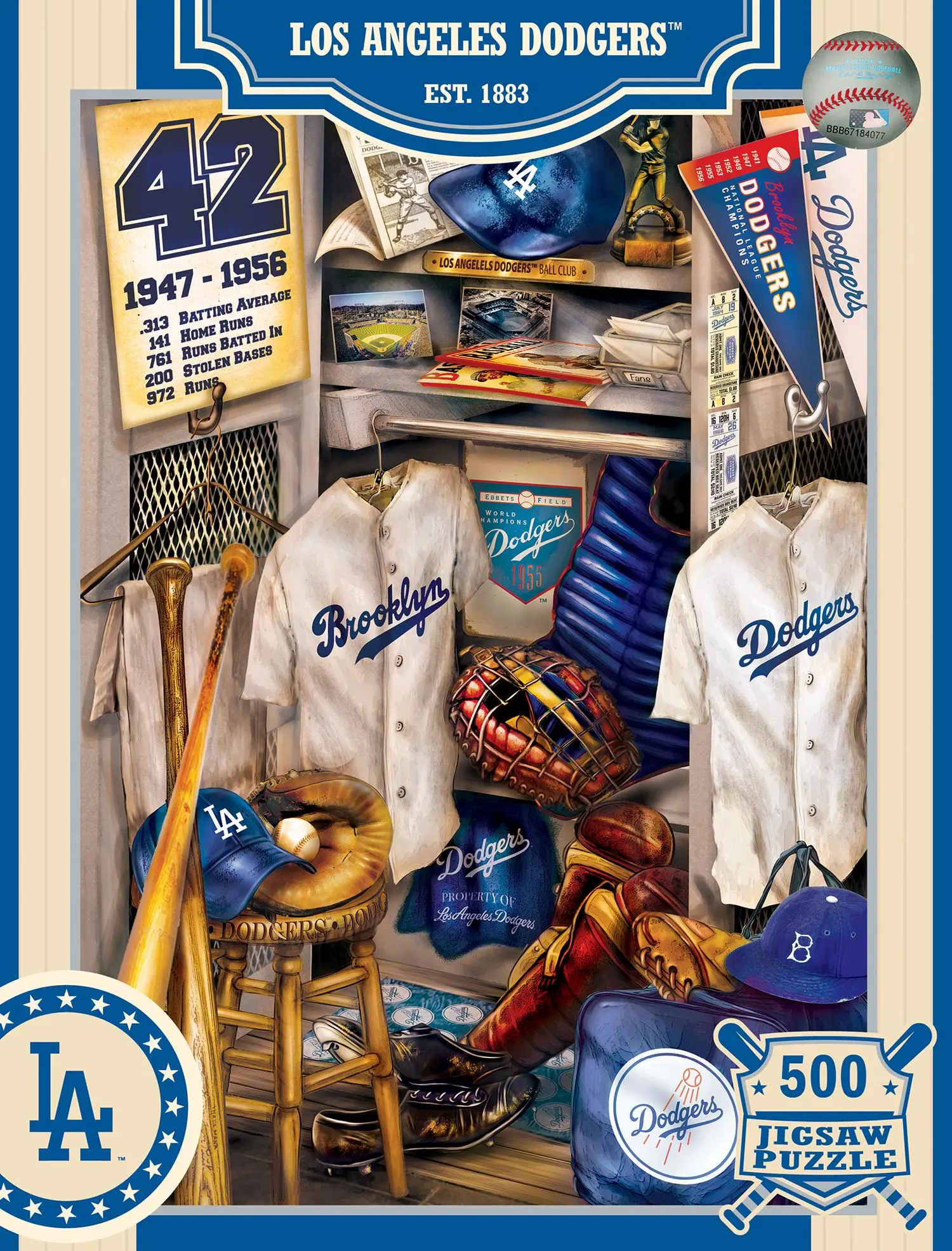 Los Angeles Dodgers MLB Locker Room
