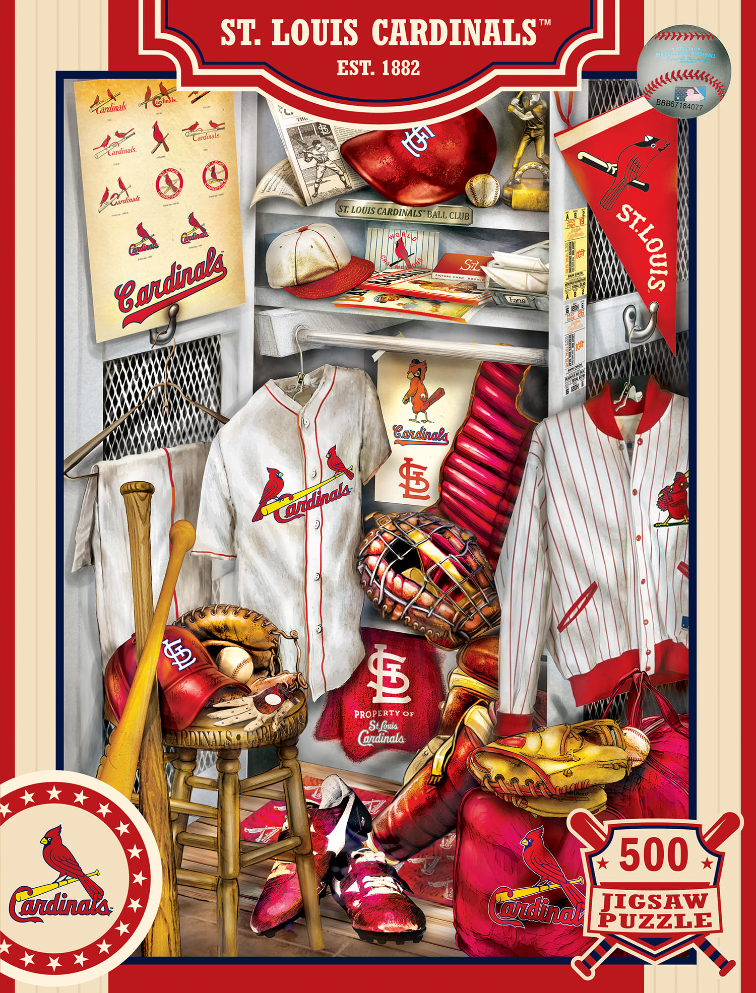St. Louis Cardinals MLB Locker Room Sports