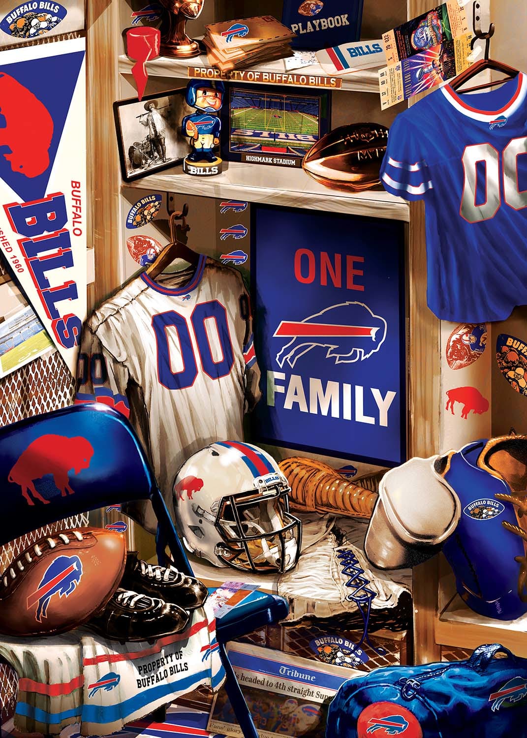 Buffalo Bills NFL Locker Room Sports