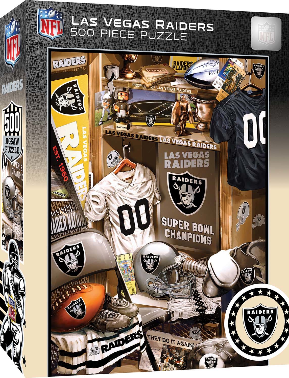 Las Vegas Raiders NFL Locker Room