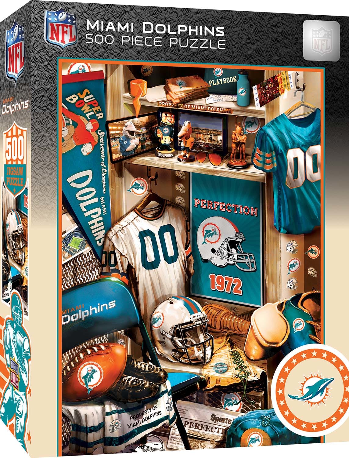 Miami Dolphins NFL Locker Room
