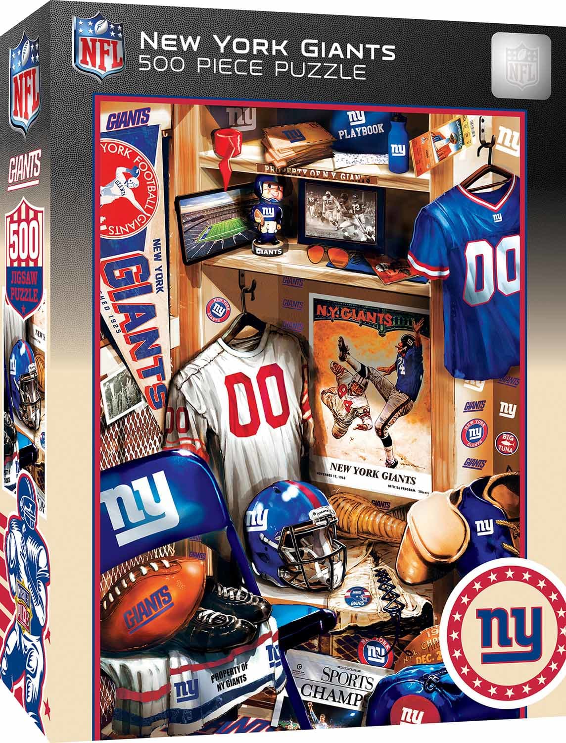 New York Giants NFL Locker Room
