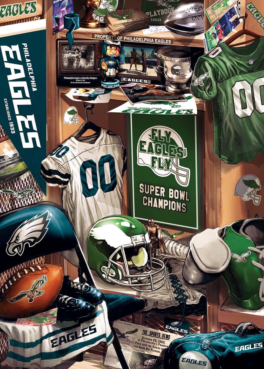 Philadelphia Eagles NFL Locker Room Sports