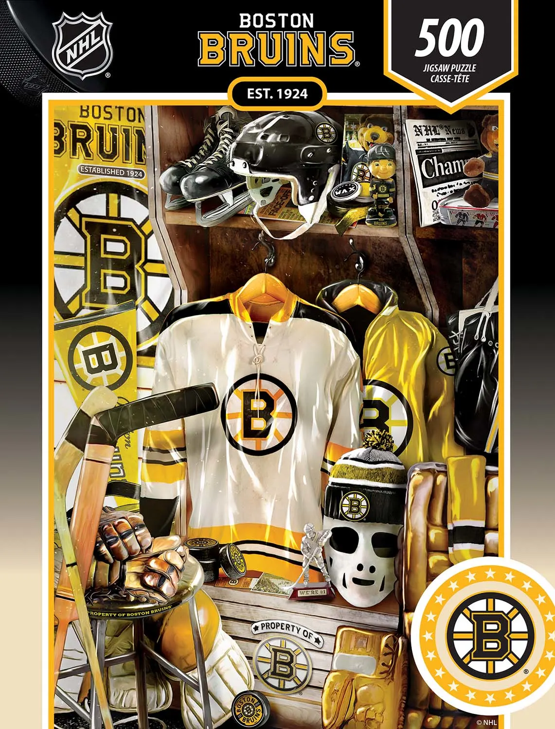 Boston Bruins NHL Locker Room - Scratch and Dent