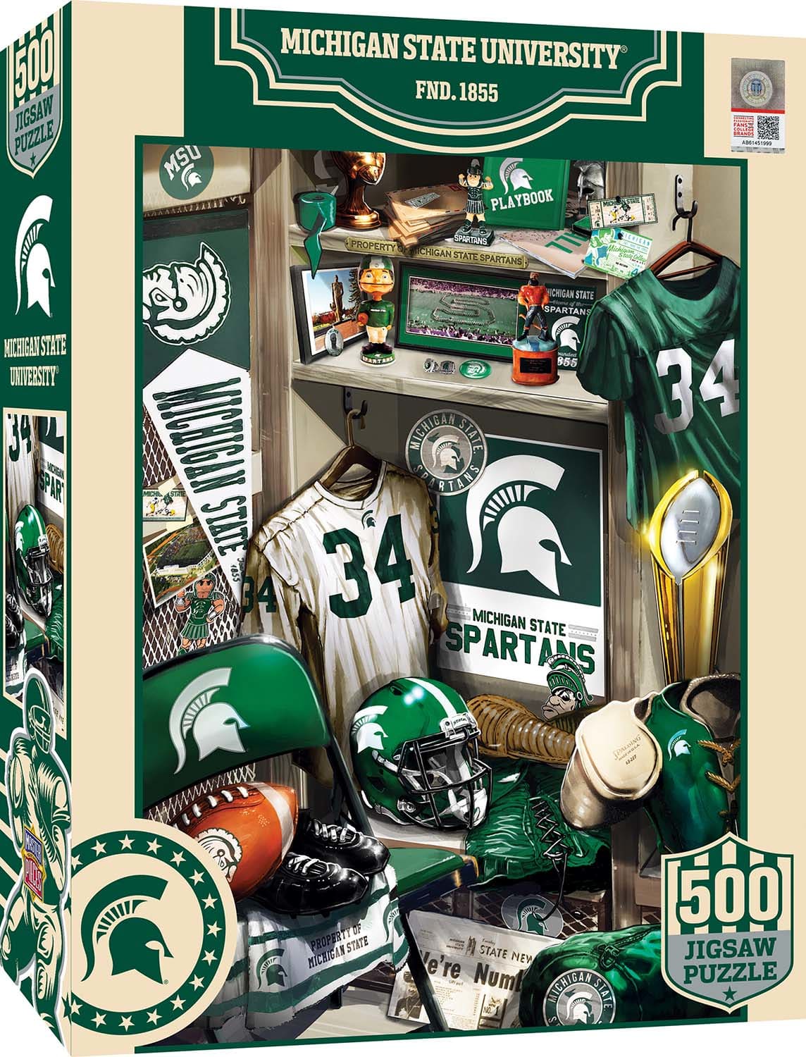Michigan State Spartans NCAA Locker Room