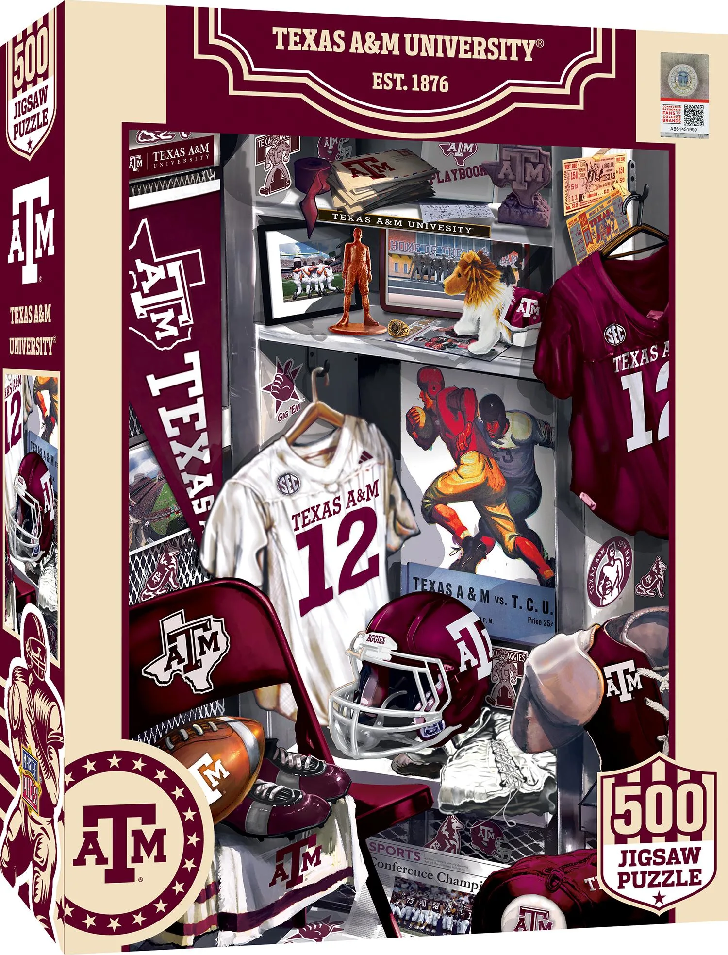 Texas A&M Aggies NCAA Locker Room