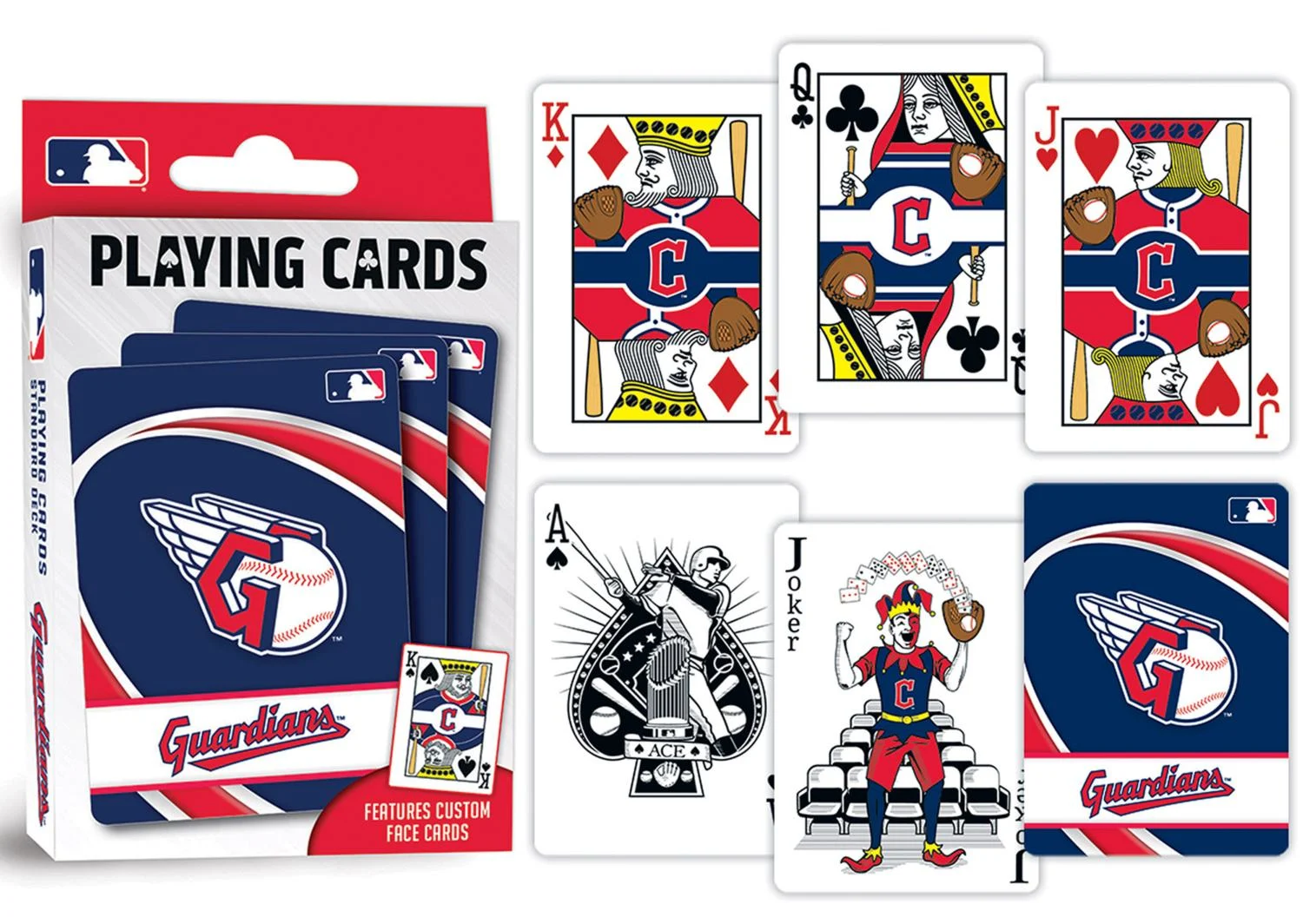 Cleveland Guardians MLB Playing Cards