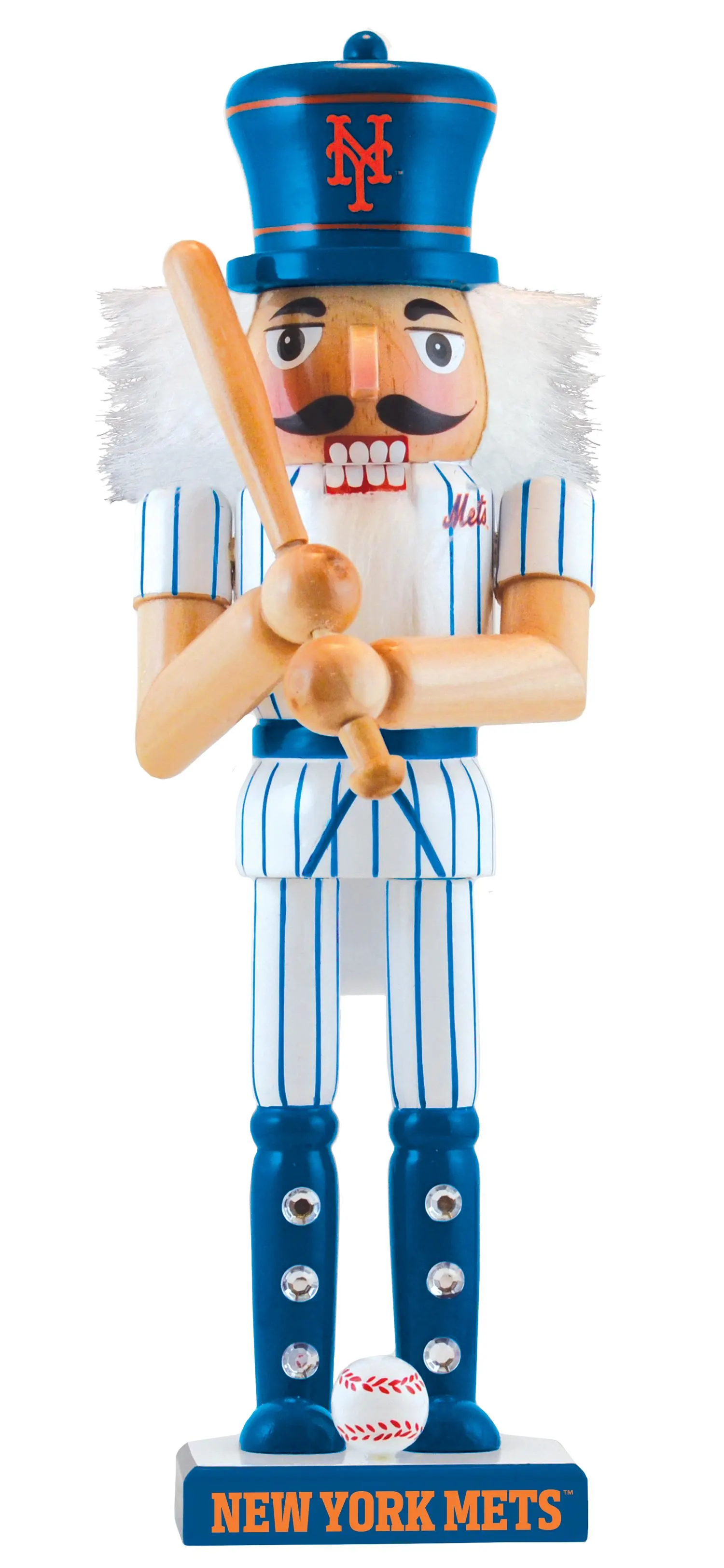 New York Mets MLB Nutcracker