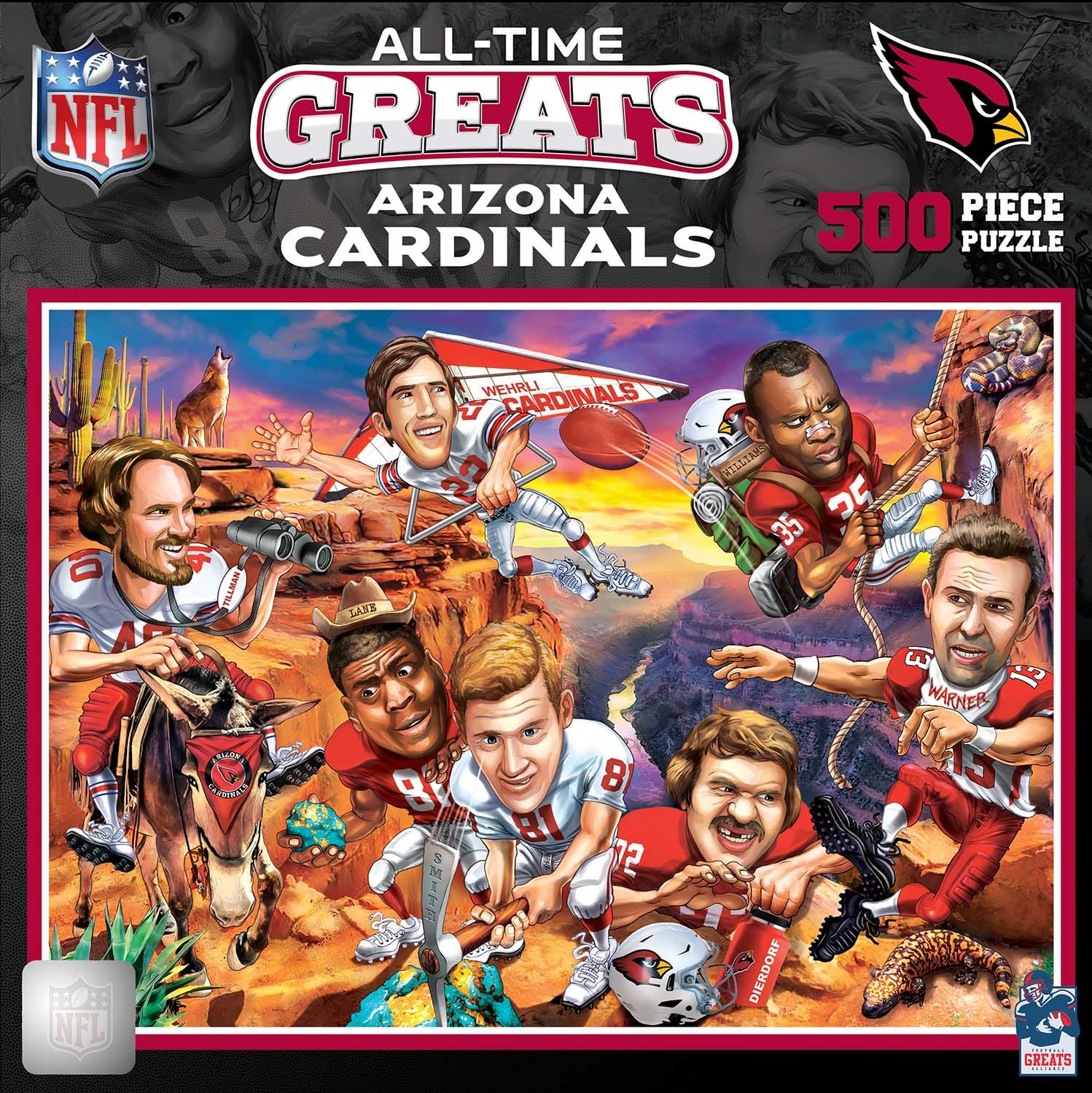Arizona Cardinals NFL All-Time Greats - Scratch and Dent