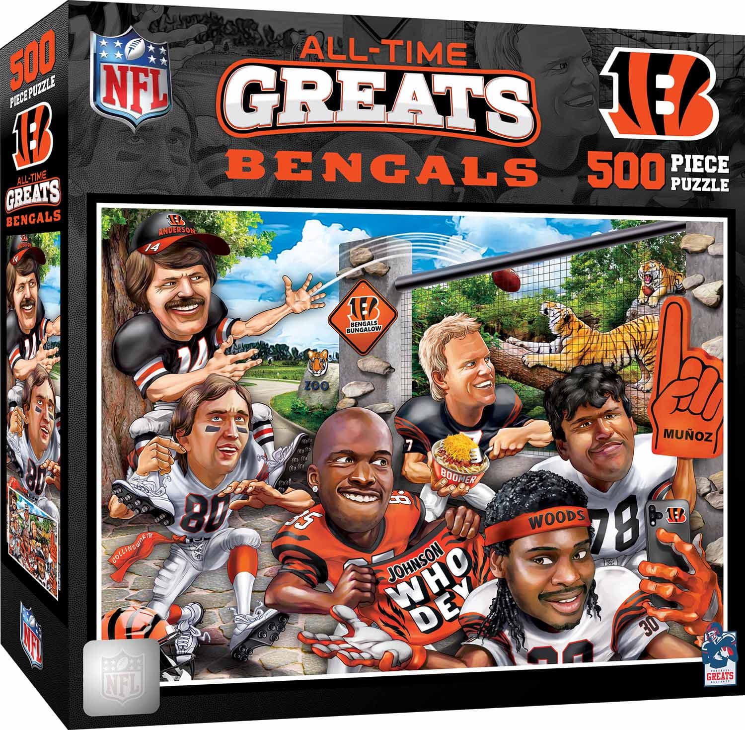 Cincinnati Bengals NFL All-Time Greats - Scratch and Dent