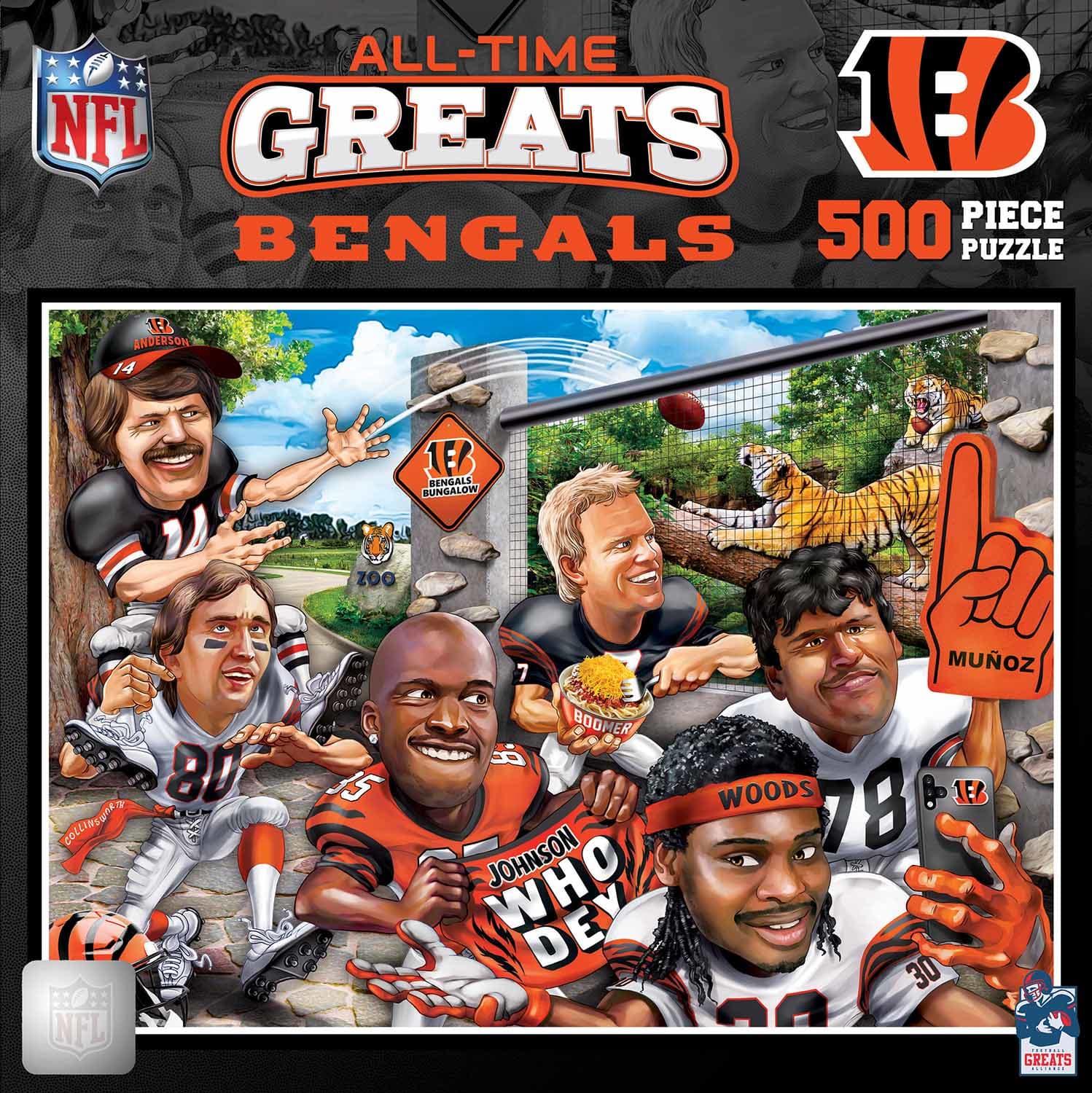 Cincinnati Bengals NFL All-Time Greats - Scratch and Dent