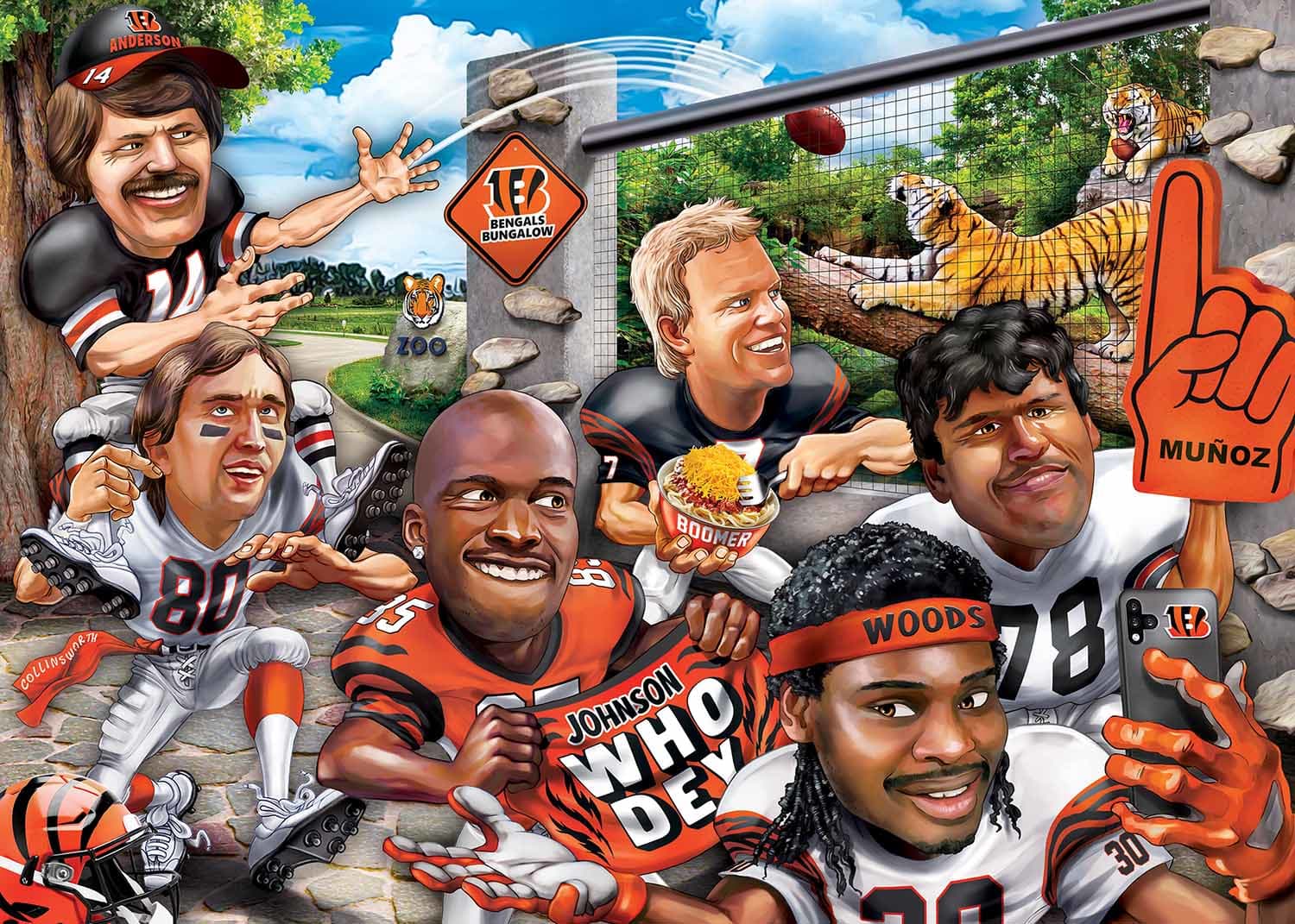 Cincinnati Bengals NFL All-Time Greats Sports