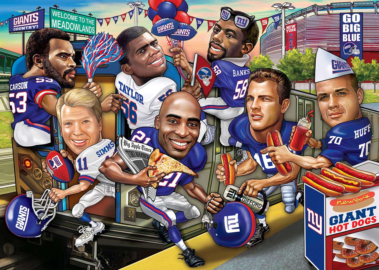 New York Giants NFL All - Time Greats Sports