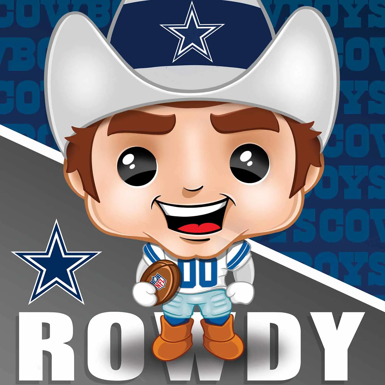 Dallas Cowboys NFL Mascot Sports