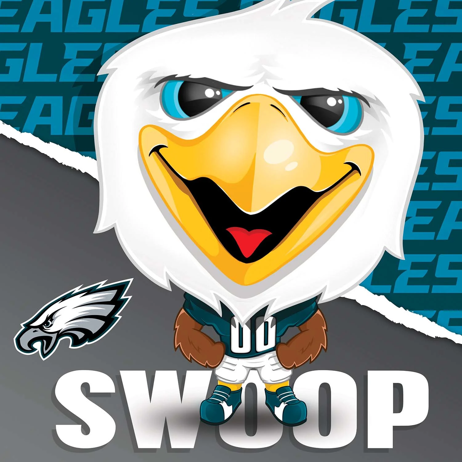 Philadelphia Eagles NFL Mascot  - Scratch and Dent