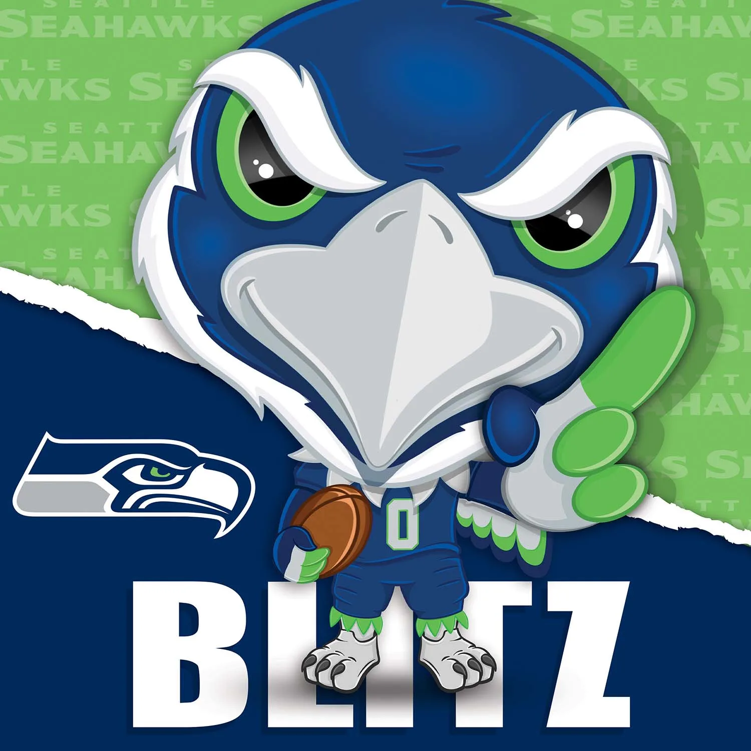 Seattle Seahawks NFL Mascot