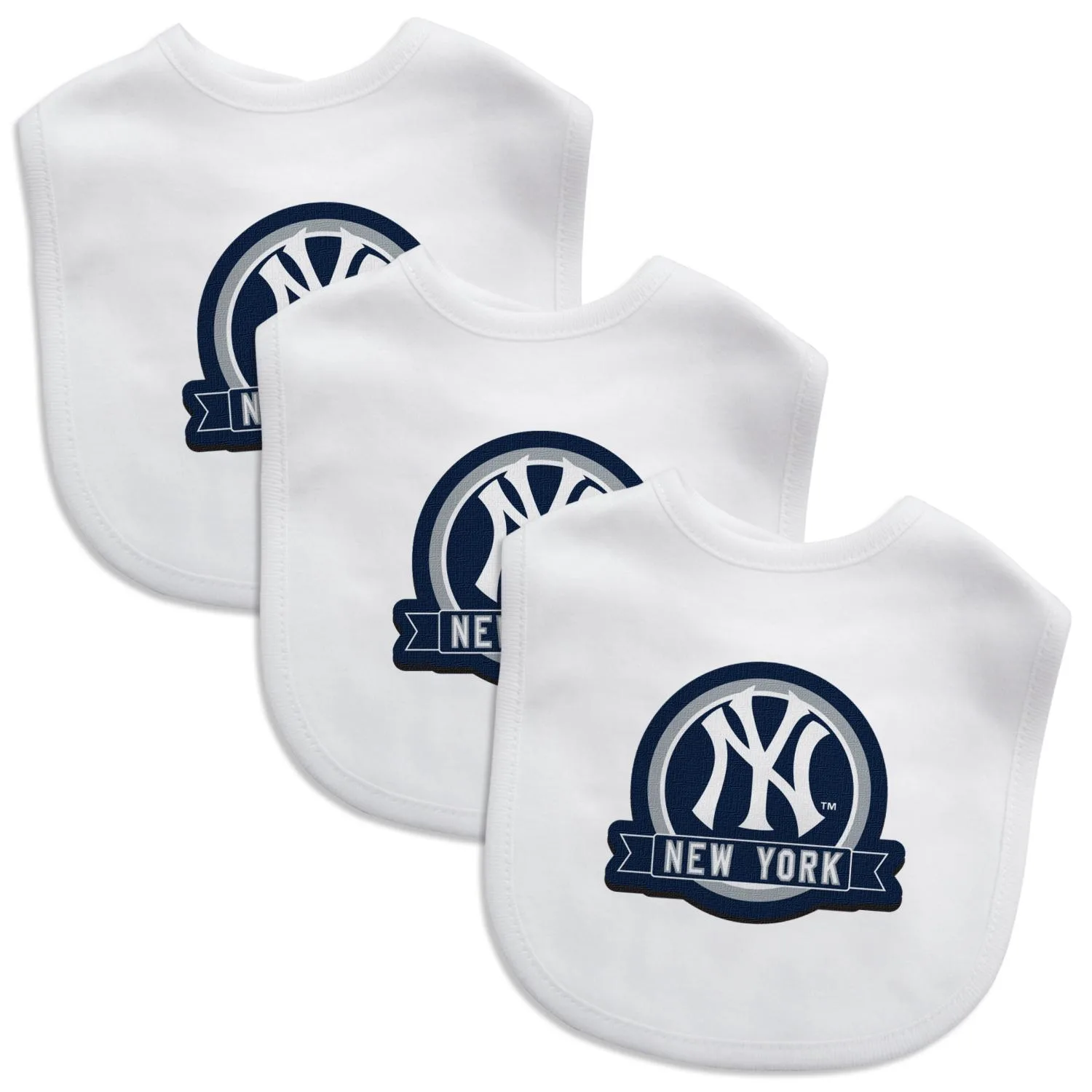New York Yankees MLB Baby Bibs 3-Pack