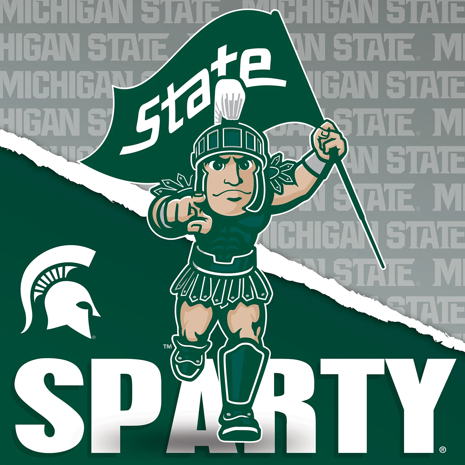Michigan State Spartans NCAA Mascot