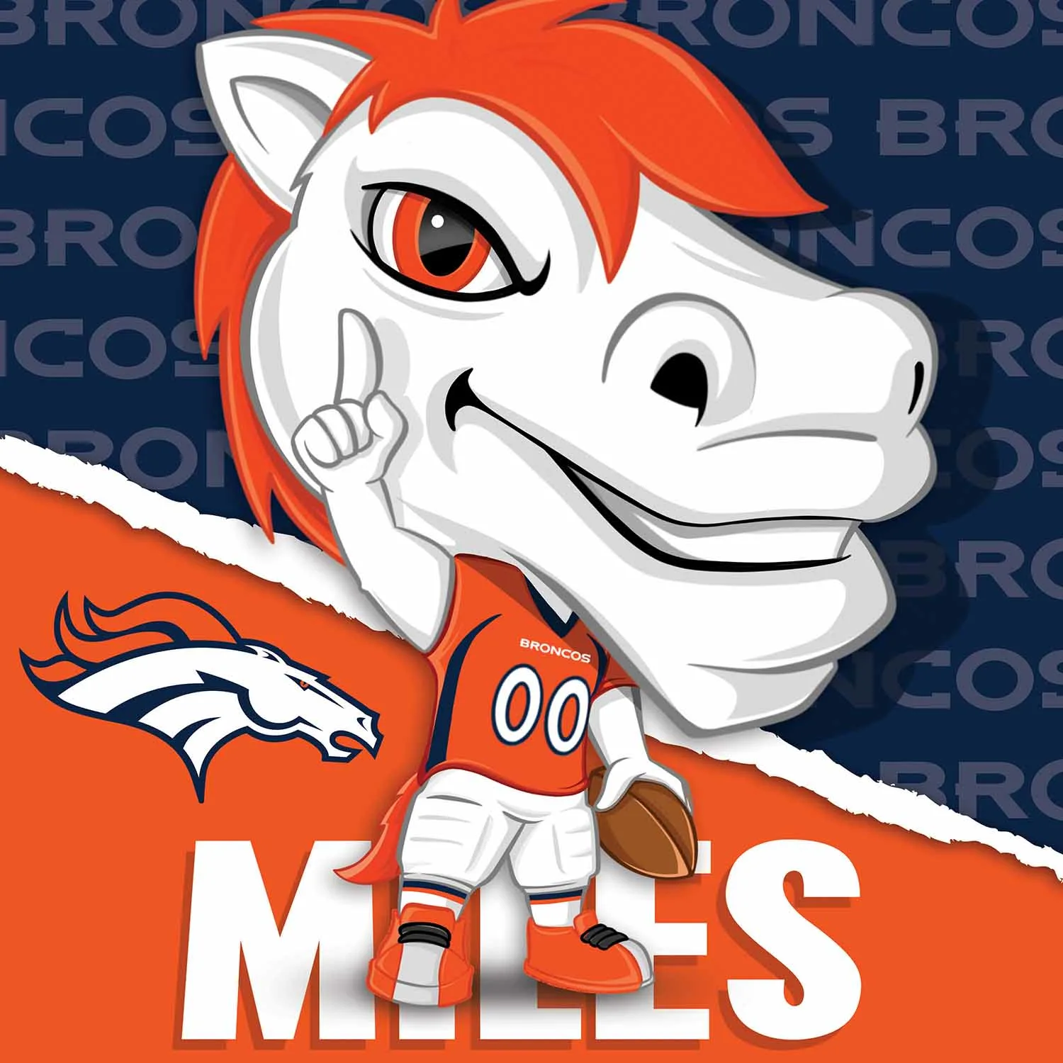 Denver Broncos NFL Mascot